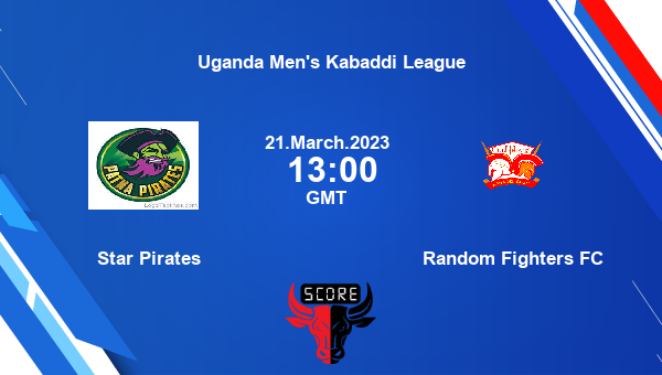 Star Pirates vs Random Fighters FC livescore, Match events STP vs RAF, Uganda Men's Kabaddi League, tv info