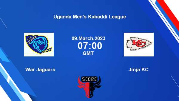 War Jaguars vs Jinja KC livescore, Match events WAJ vs JIN, Uganda Men’s Kabaddi League, tv info