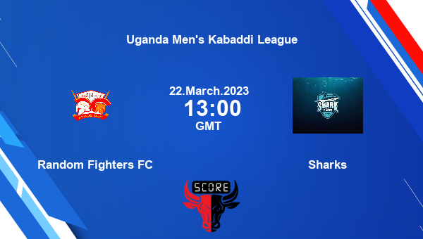Random Fighters FC vs Sharks livescore, Match events RAF vs SHA, Uganda Men's Kabaddi League, tv info