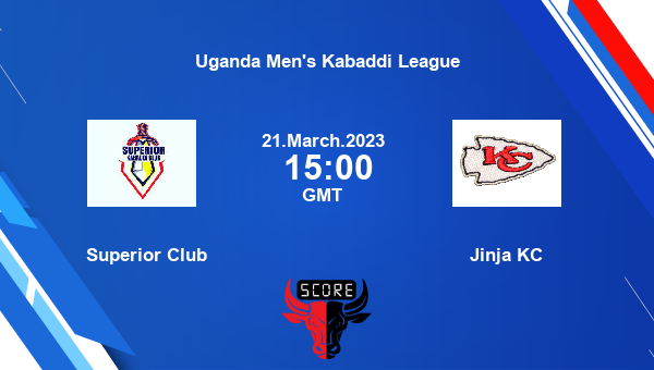 Superior Club vs Jinja KC livescore, Match events SC vs JIN, Uganda Men's Kabaddi League, tv info
