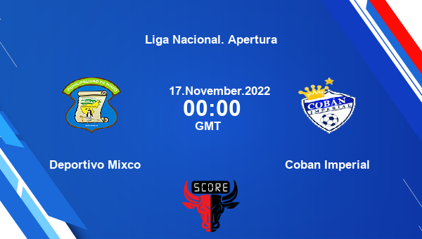 Deportivo Mixco vs Coban Imperial live score, Head to Head, DEP vs COI live, Liga Nacional. Apertura, TV channels, Prediction