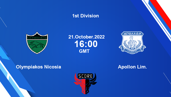 Olympiakos Nicosia vs Apollon Lim. live score, Head to Head, OLY vs APO live, 1st Division, TV channels, Prediction