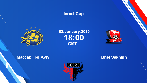 Maccabi Tel Aviv vs Bnei Sakhnin live score, Head to Head, MTA vs BNS live, Israel Cup, TV channels, Prediction