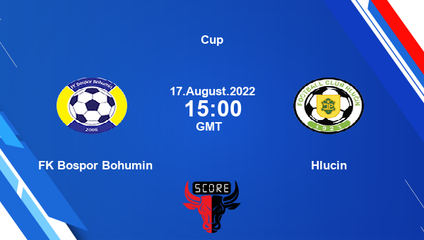 FK Bospor Bohumin vs Hlucin live score, Head to Head, FK vs HLU live, Cup, TV channels, Prediction