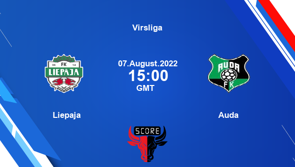 Liepaja vs Auda live score, Head to Head, LIE vs AUD live, Virsliga, TV channels, Prediction