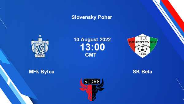 MFk Bytca vs SK Bela live score, Head to Head, BYT vs BEL live, Slovensky Pohar, TV channels, Prediction