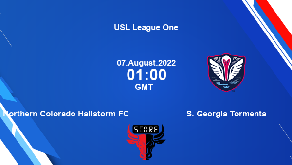 Northern Colorado Hailstorm FC vs S. Georgia Tormenta live score, Head to Head, NOR vs TOR live, USL League One, TV channels, Prediction