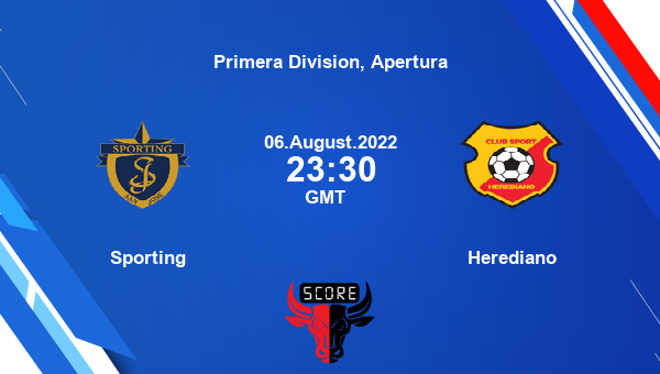 Sporting vs Herediano live score, Head to Head, SPO vs HER live, Primera Division, Apertura, TV channels, Prediction