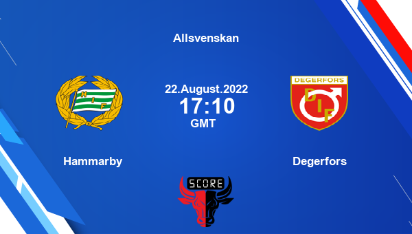 Hammarby vs Degerfors live score, Head to Head, HAM vs DEG live, Allsvenskan, TV channels, Prediction