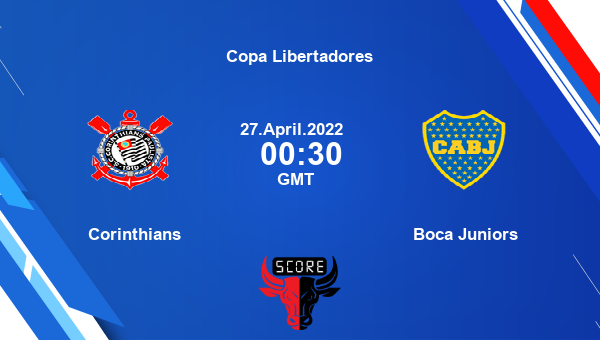 Corinthians vs Boca Juniors livescore, Match events CRTH vs BOC, Copa Libertadores, tv info