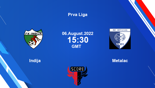 Indija vs Metalac live score, Head to Head, IND vs MET live, Prva Liga, TV channels, Prediction
