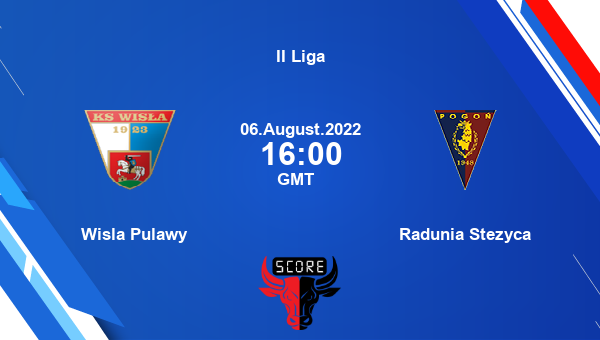 Wisla Pulawy vs Radunia Stezyca live score, Head to Head, WPU vs RAD live, II Liga, TV channels, Prediction