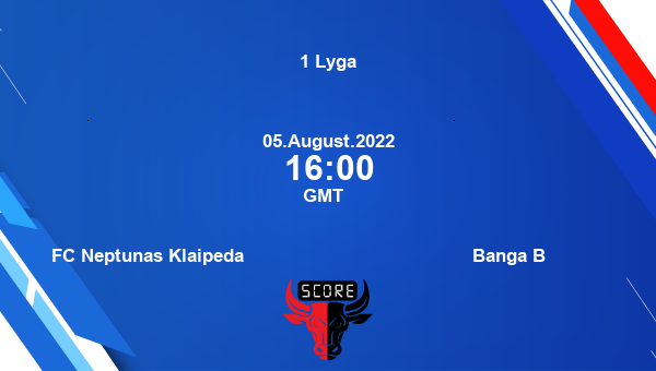 FC Neptunas Klaipeda vs Banga B live score, Head to Head, NEP vs BAN live, 1 Lyga, TV channels, Prediction