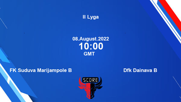 FK Suduva Marijampole B vs Dfk Dainava B live score, Head to Head, SUD vs DFK live, II Lyga, TV channels, Prediction