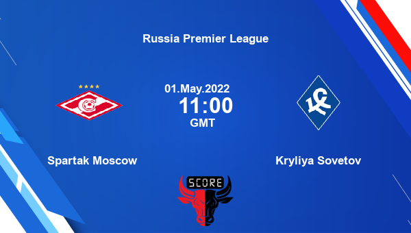 Spartak Moscow vs Kryliya Sovetov livescore, Match events SPK vs KSS, Russia Premier League, tv info