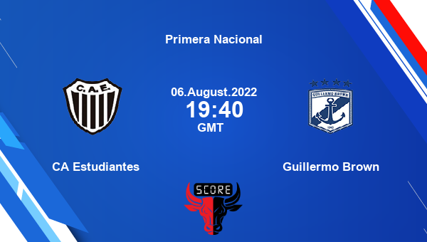 CA Estudiantes vs Guillermo Brown live score, Head to Head, EST vs GUI live, Primera Nacional, TV channels, Prediction