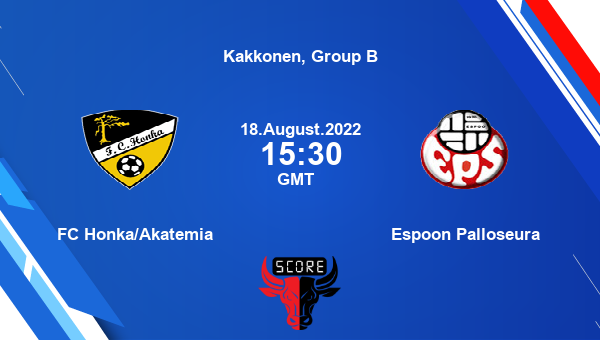 FC Honka/Akatemia vs Espoon Palloseura live score, Head to Head, F/A vs ESP live, Kakkonen, Group B, TV channels, Prediction