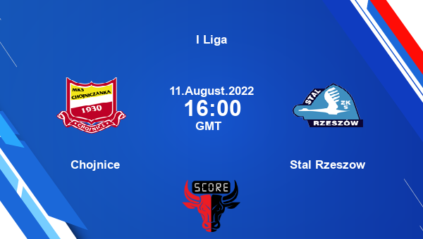 Chojnice vs Stal Rzeszow live score, Head to Head, CCH vs SRZ live, I Liga, TV channels, Prediction