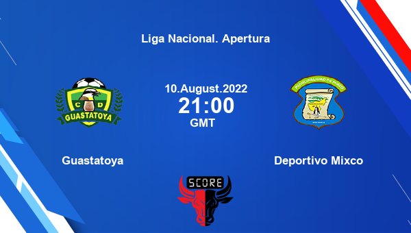 Guastatoya vs Deportivo Mixco live score, Head to Head, GUA vs DEP live, Liga Nacional. Apertura, TV channels, Prediction