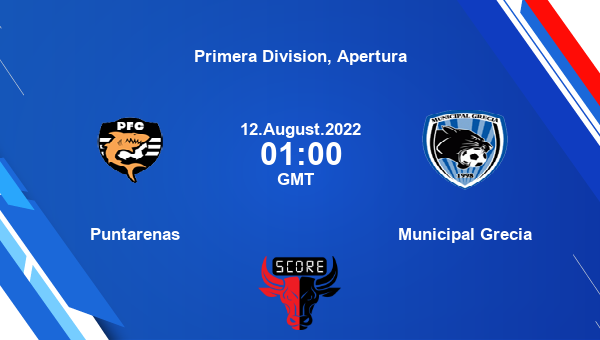Puntarenas vs Municipal Grecia live score, Head to Head, PUN vs GRE live, Primera Division, Apertura, TV channels, Prediction