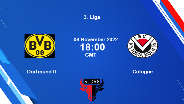 Dortmund II vs Cologne live score, Head to Head, BVB vs VCO live, 3. Liga, TV channels, Prediction