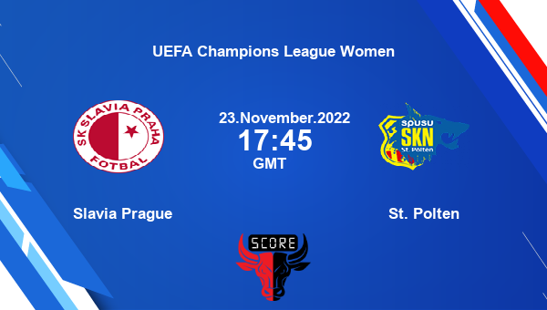 Slavia Prague vs St. Polten live score, Head to Head, SLA vs STP live, UEFA Champions League Women, TV channels, Prediction