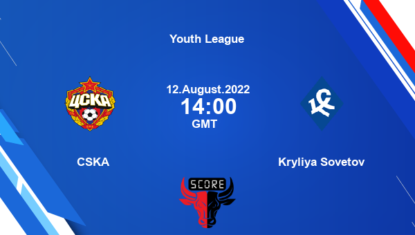 CSKA vs Kryliya Sovetov live score, Head to Head, CSK vs SKS live, Youth League, TV channels, Prediction