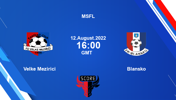 Velke Mezirici vs Blansko live score, Head to Head, VME vs BLA live, MSFL, TV channels, Prediction