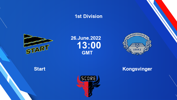 Start vs Kongsvinger live score, Head to Head, STA vs KIL live, 1st Division, TV channels, Prediction