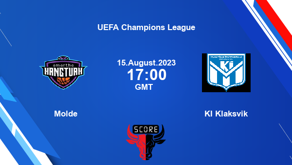 Molde vs KI Klaksvik live score, Head to Head, MOL vs KLA live, UEFA Champions League, TV channels, Prediction