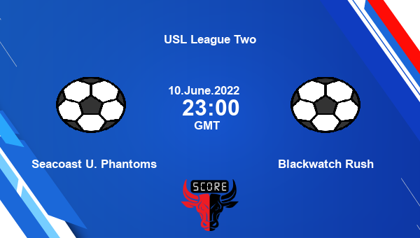seacoast united phantoms vs blackwatch rush stats