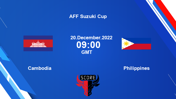 Cambodia vs Philippines live score, Head to Head, CAM vs PHI live, AFF Suzuki Cup, TV channels, Prediction