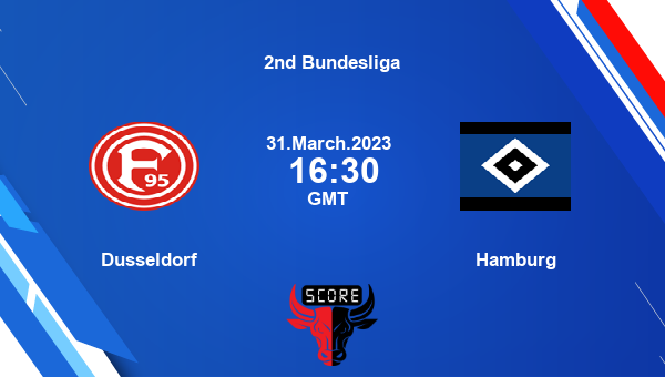 Dusseldorf vs Hamburg live score, Head to Head, F95 vs HSV live, 2nd Bundesliga, TV channels, Prediction