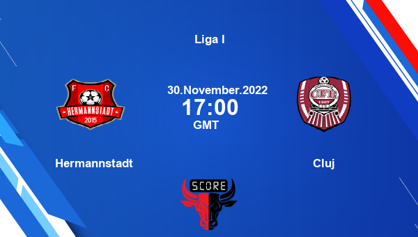 Hermannstadt vs Cluj live score, Head to Head, HER vs CFR live, Liga I, TV channels, Prediction