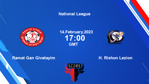 Ramat Gan Givatayim vs H. Rishon Lezion live score, Head to Head, RGG vs HRL live, National League, TV channels, Prediction
