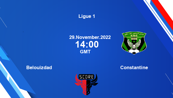 Belouizdad vs Constantine live score, Head to Head, CRB vs CSC live, Ligue 1, TV channels, Prediction