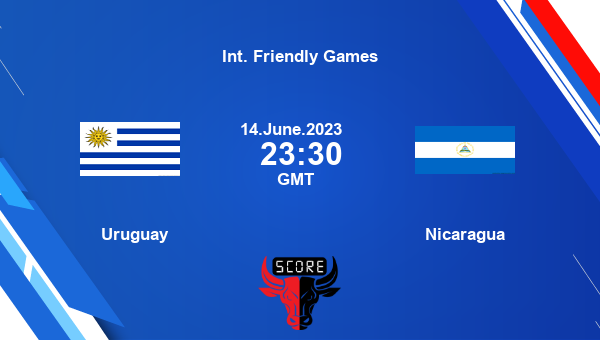 Uruguay vs Nicaragua live score, Head to Head, URU vs NCA live, Int. Friendly Games, TV channels, Prediction