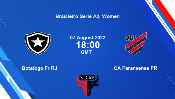 Botafogo Fr RJ vs CA Paranaense PR live score, Head to Head, BOT vs PAR live, Brasileiro Serie A2, Women, TV channels, Prediction