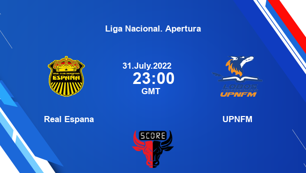 Real Espana vs UPNFM live score, Head to Head, RES vs UPN live, Liga Nacional. Apertura, TV channels, Prediction