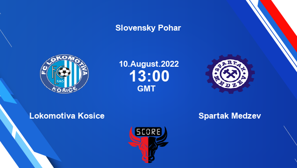 Lokomotiva Kosice vs Spartak Medzev live score, Head to Head, FCL vs SPM live, Slovensky Pohar, TV channels, Prediction
