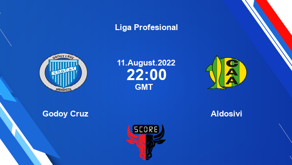 Godoy Cruz vs Aldosivi live score, Head to Head, GOD vs CAA live, Liga Profesional, TV channels, Prediction