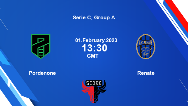 Pordenone vs Renate live score, Head to Head, POR vs ACR live, Serie C, Group A, TV channels, Prediction