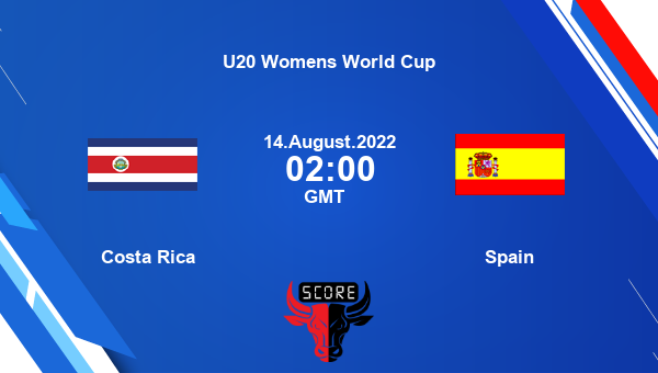 Costa Rica vs Spain live score, Head to Head, CRC vs ESP live, U20 Womens World Cup, TV channels, Prediction