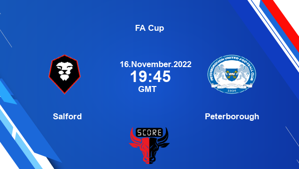 Salford vs Peterborough live score, Head to Head, SAL vs PET live, FA Cup, TV channels, Prediction