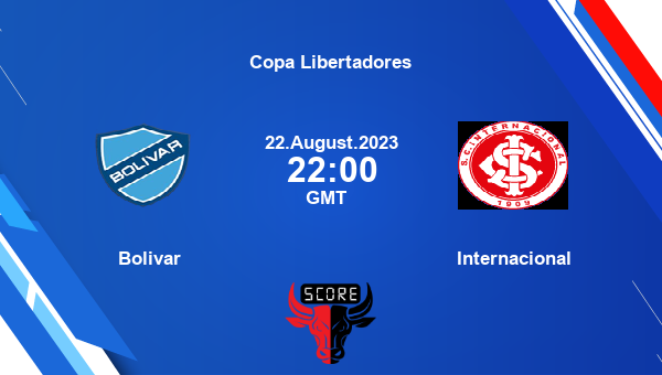 Bolivar vs Internacional live score, Head to Head, BOL vs INT live, Copa Libertadores, TV channels, Prediction
