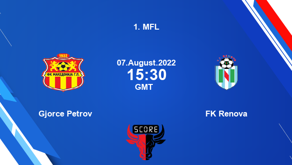Gjorce Petrov vs FK Renova live score, Head to Head, MGP vs FK live, 1. MFL, TV channels, Prediction