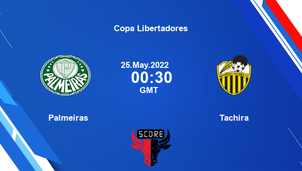 Palmeiras vs Tachira live score, Head to Head, PLM vs TAC live, Copa Libertadores, TV channels, Prediction