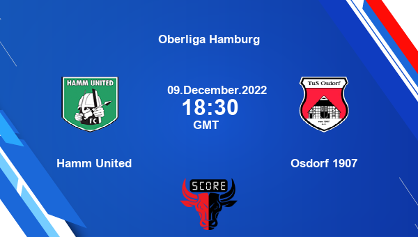 Hamm United vs Osdorf 1907 live score, Head to Head, HAM vs OSD live, Oberliga Hamburg, TV channels, Prediction