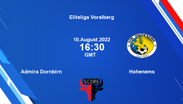 Admira Dornbirn vs Hohenems live score, Head to Head, ADO vs HOH live, Eliteliga Voralberg, TV channels, Prediction