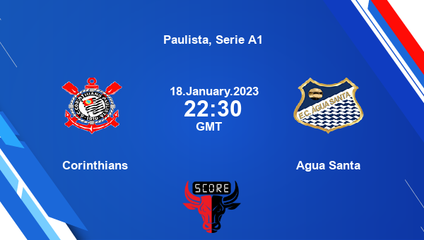 Corinthians vs Agua Santa live score, Head to Head, CRTH vs AGU live, Paulista, Serie A1, TV channels, Prediction